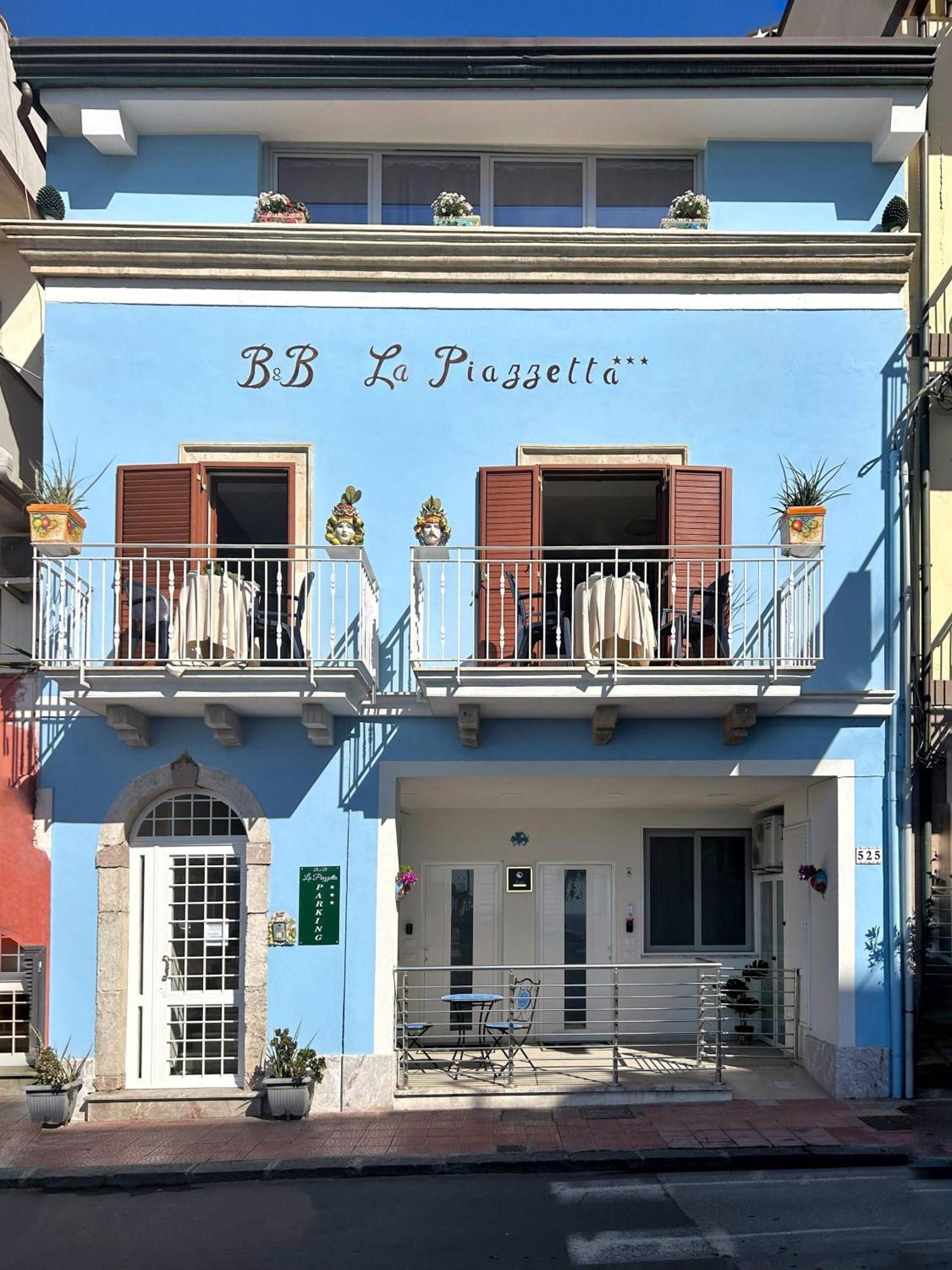 La Piazzetta Bed & Breakfast Giardini Naxos Eksteriør bilde
